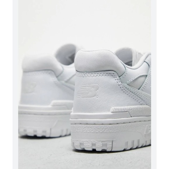 New Balance 550 Brand New All Triple White New Balance Sneaker - Picture 7 of 8